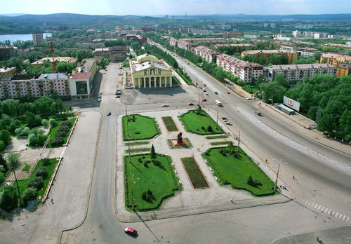 Панорама центральной части города. Фото Ф.Комлик